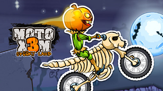 Moto x3m Spooky Land — play online for free Yandex Games