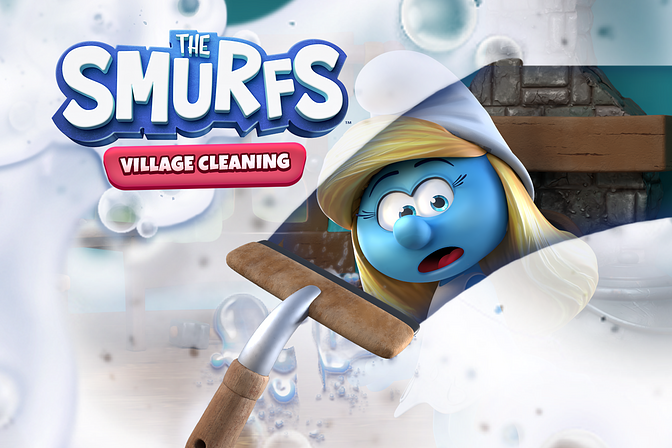 Smurfs Village Cleaning