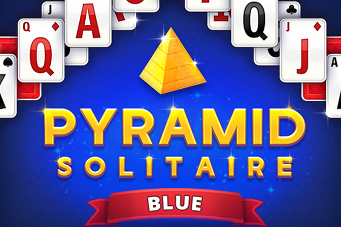 Pyramid Solitaire Blue