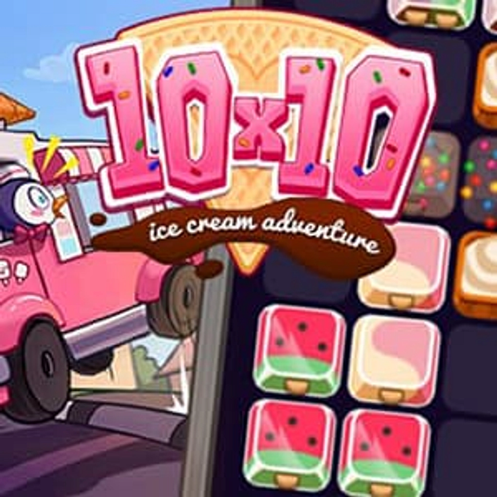 10x10 Ice Cream Adventure - Online Game