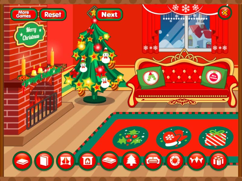 Christmas Room Decoration  Online Game  Play for Free  Keygames