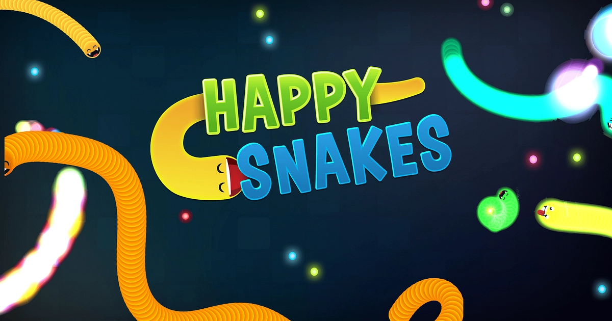 Happy Snakes - Jogo Grátis Online