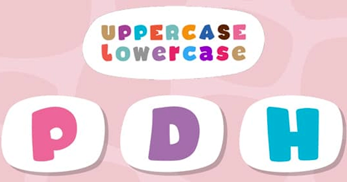 Uppercase Lowercase Online Game Play for Free