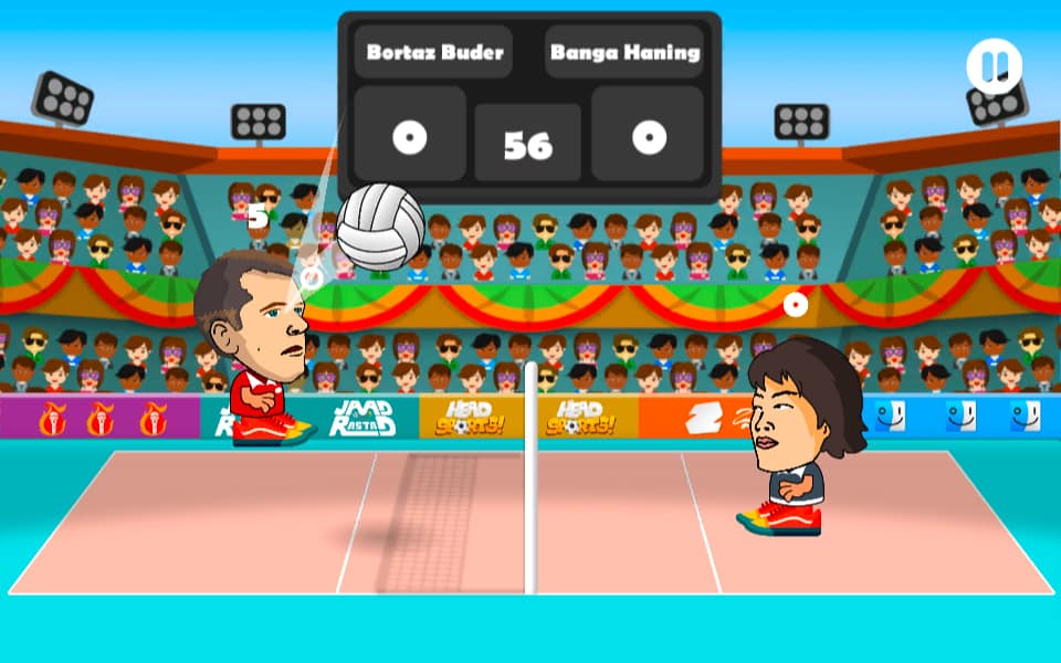Head Sports Volleyball Online Game Play for Free Keygames