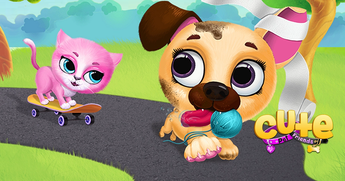 Cute Pet Friends - Online Game - Play for Free | Keygames.com