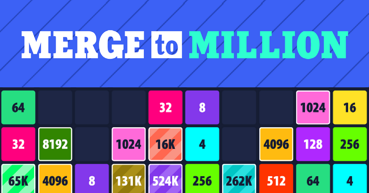MERGE TO MILLION - Play Online for Free!