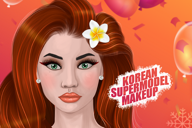 Korean Supermodel Make Up Online Game