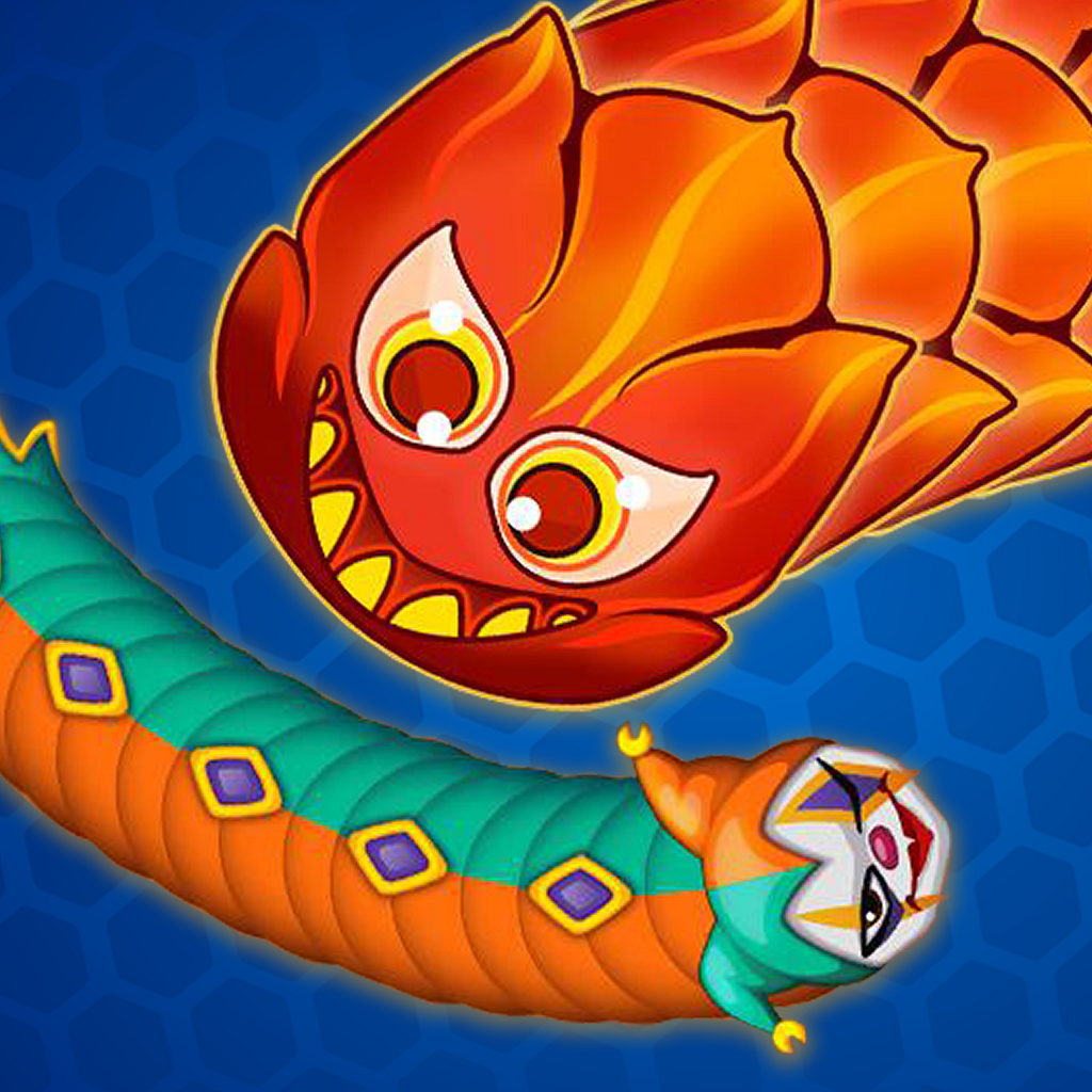 Worm Hunt - Snake game iO zone MOD unlimited rubies/coins 3.5.5