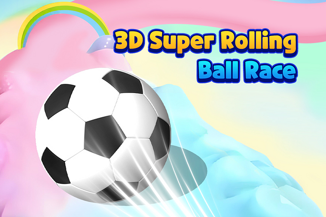 3D Super Rolling Ball Race