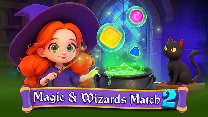 Magic and Wizards Match 2
