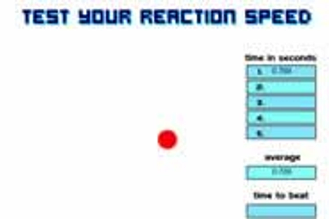 Fast Speed Click Test Game