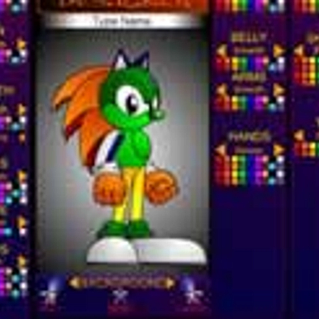 Sonic the Hedgehog: Character Designer - Jogo Grátis Online