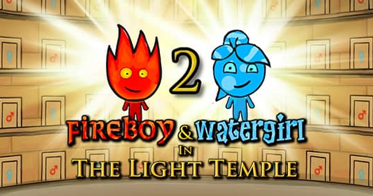 Fireboy and Watergirl 2 in the Light Temple - Click Jogos