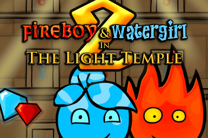 Play Fireboy & Watergirl 2: The Light Temple Games on Agame