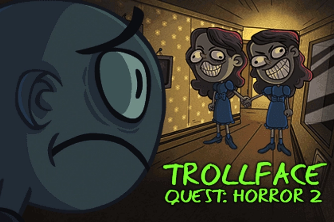 Trollface Quest: Horror 2 🔥 Play online