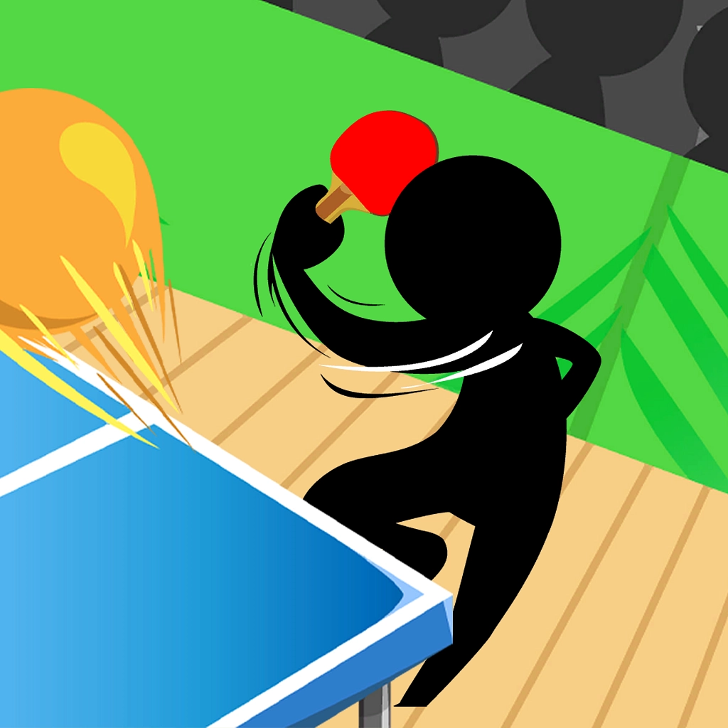Stickman Ping Pong - Online Game