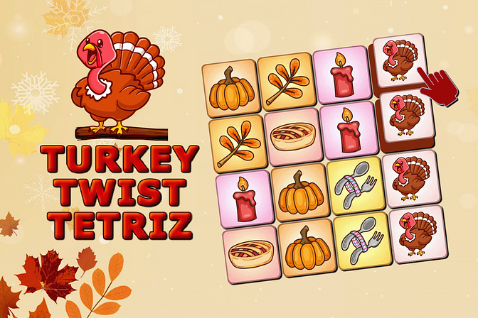 Turkey Twist Tetriz - Online Game - Play for Free