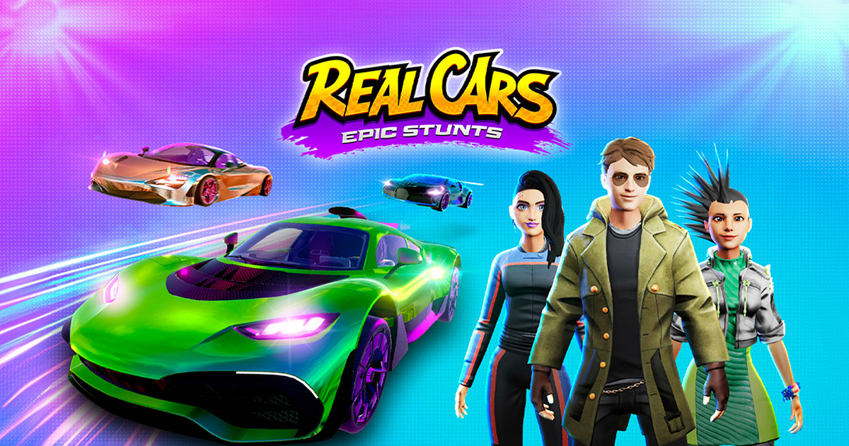 Real Cars Epic Stunts - Online Game - Play for Free | Keygames.com