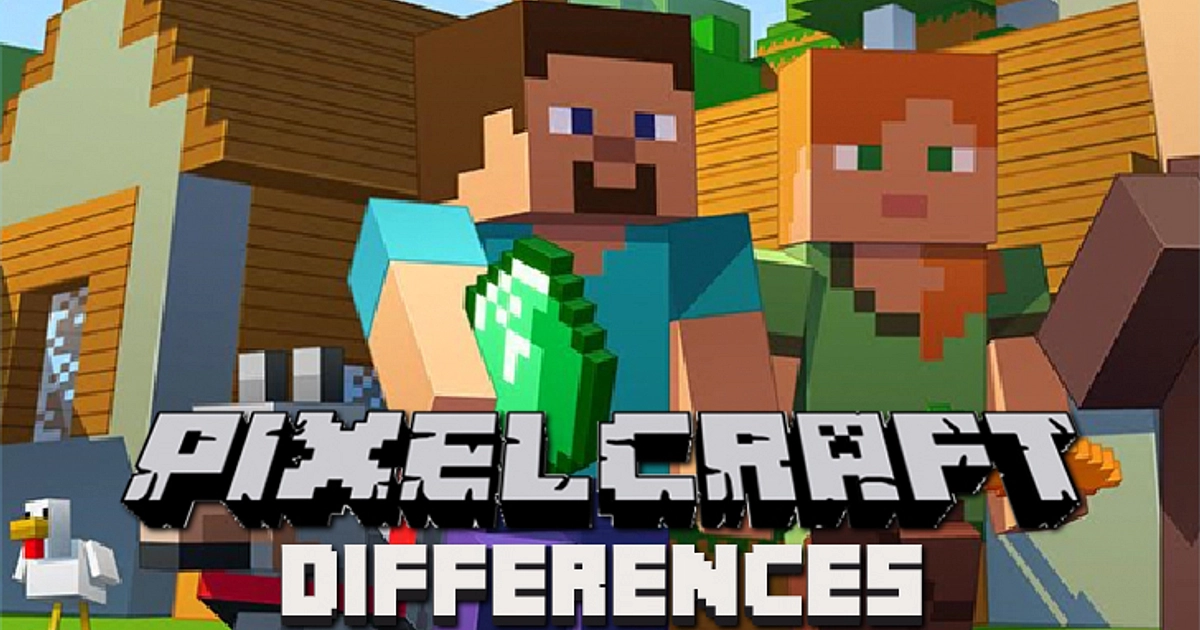 Pixelcraft Differences - Online Game - Play for Free