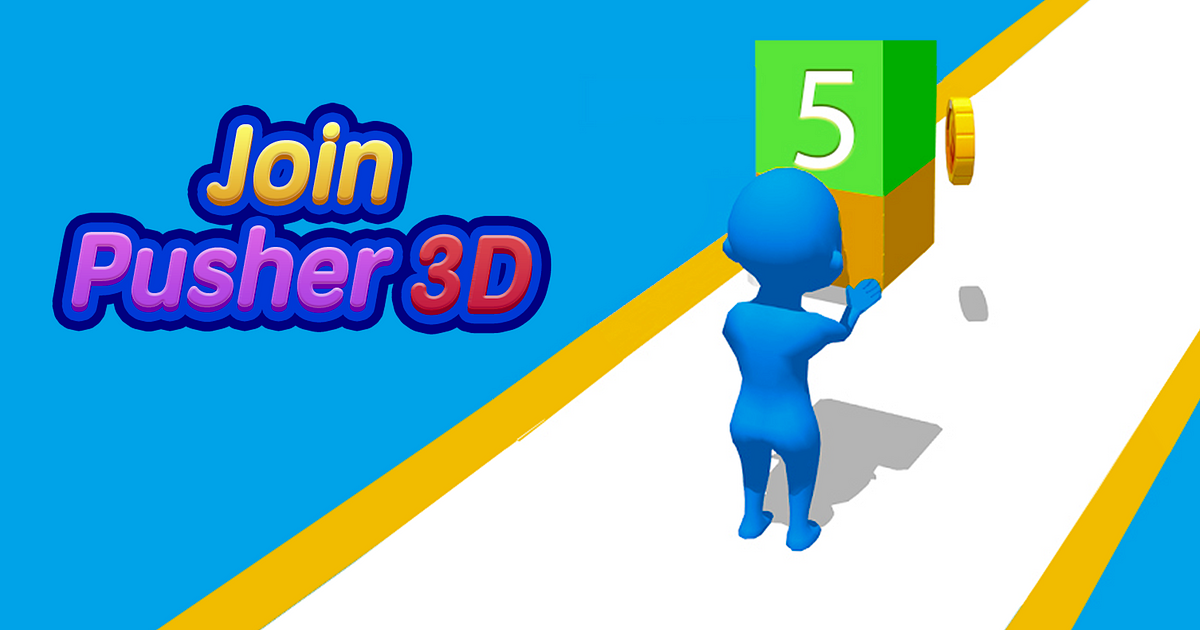 Join Pusher 3D - Jogo Gratuito Online