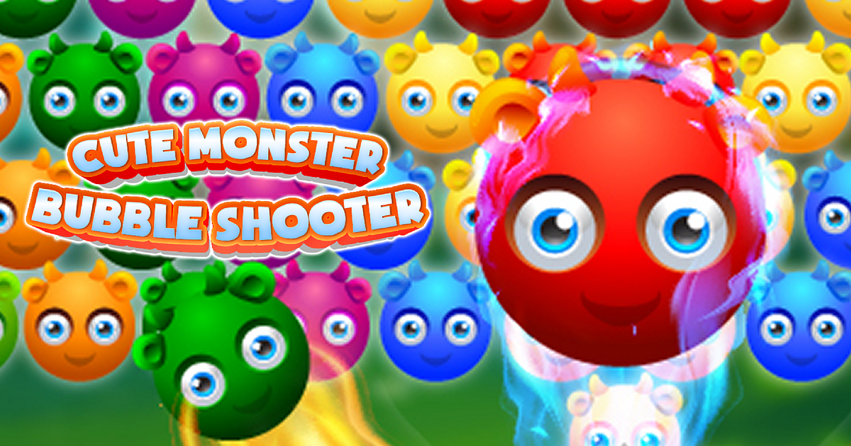 Cute Monster Bubble Shooter - Jogo Gratuito Online