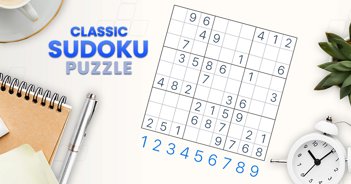 Classic Sudoku Puzzle Online Game Play for Free