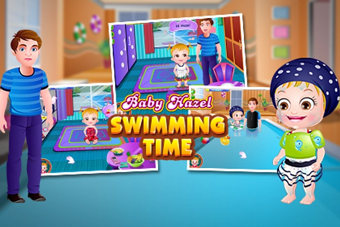 BABY HAZEL SWIMMING jogo online no