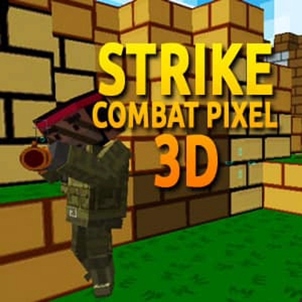 Strike Combat Pixel 3D - Online Game