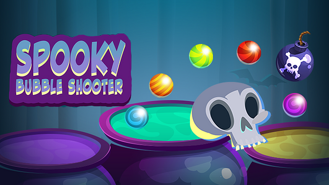 Bubble Shooter Halloween Sweet by YURY KALIANCHUK