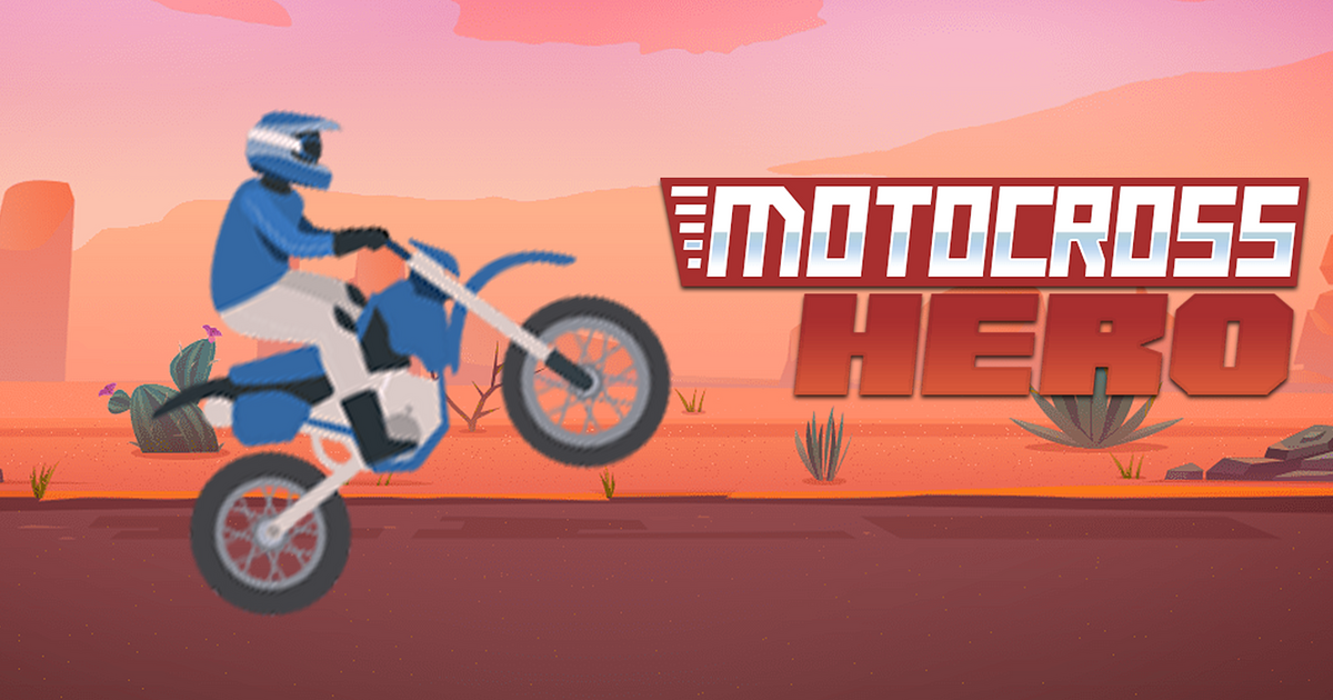Motocross Hero 🕹️ Jogue Motocross Hero no Jogos123