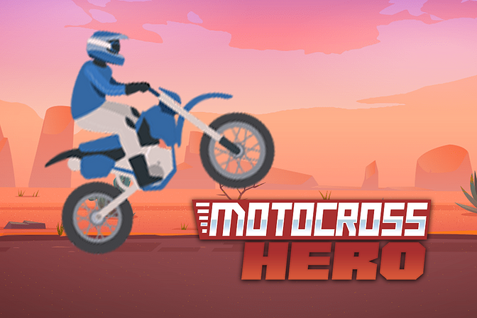 Motocross Hero 🕹️ Jogue Motocross Hero no Jogos123