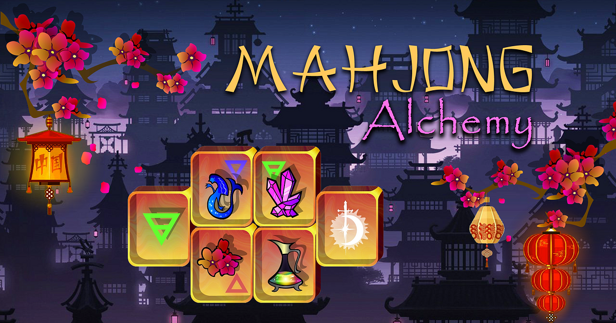 Play Mahjongg Alchemy for Free Online