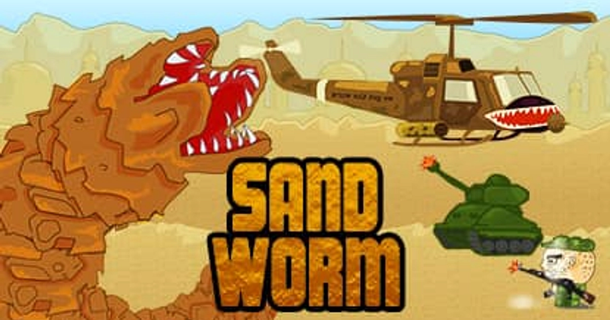 Sand Worm em Jogos na Internet