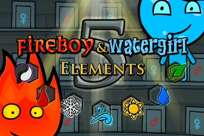 Fireboy And Watergirl [Level 5 LIGHT TEMPLE] 