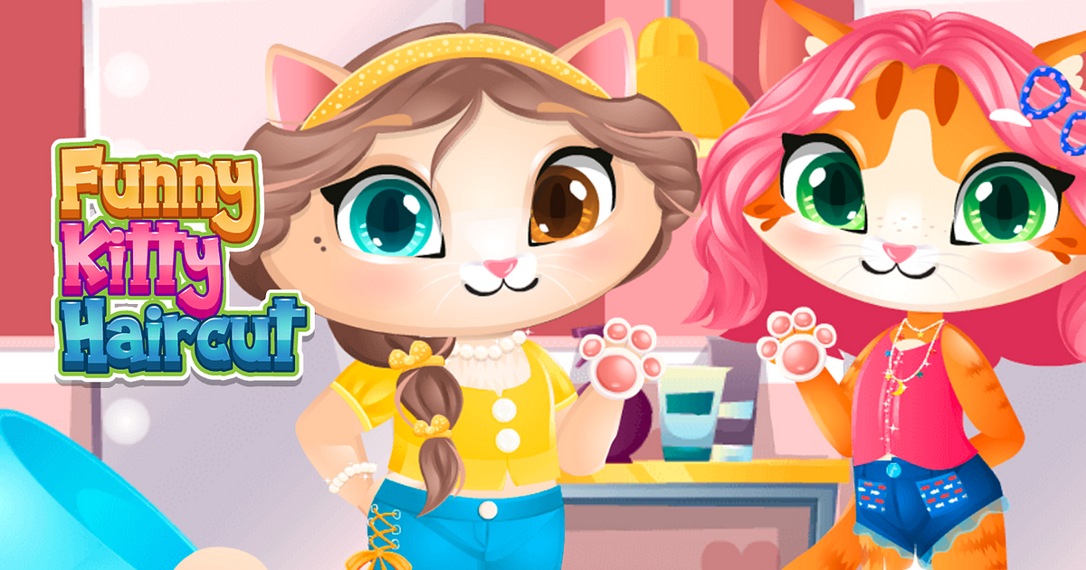 Funny Kitty Haircut - Online Game - Play for Free 