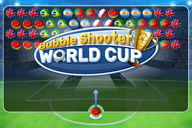 Bubble Shooter World Cup 