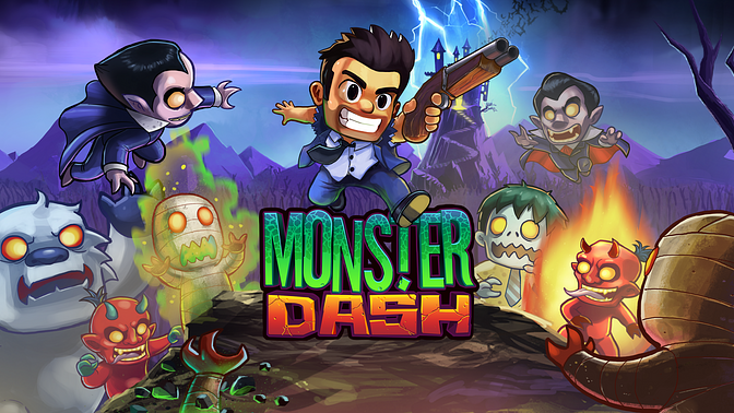 Monster Dash Online - Online Game - Play for Free | Keygames.com