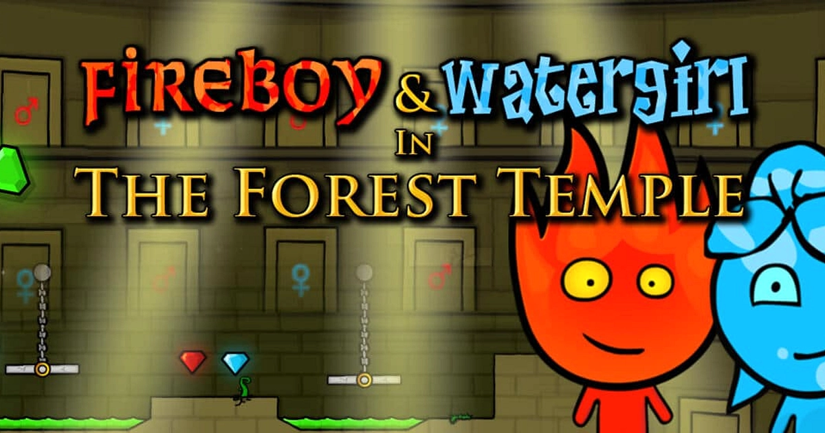 Fireboy and Watergirl 6: Fairy Tales - Click Jogos