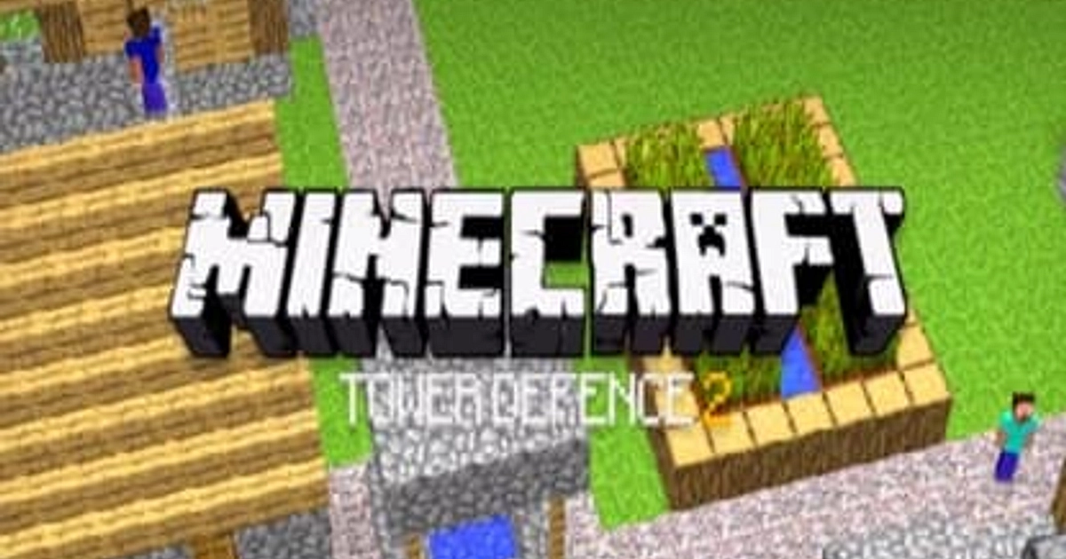 Minecraft Tower Defense on Tyrone's Unblocked Games! #Minecraft  #TowerDefense 