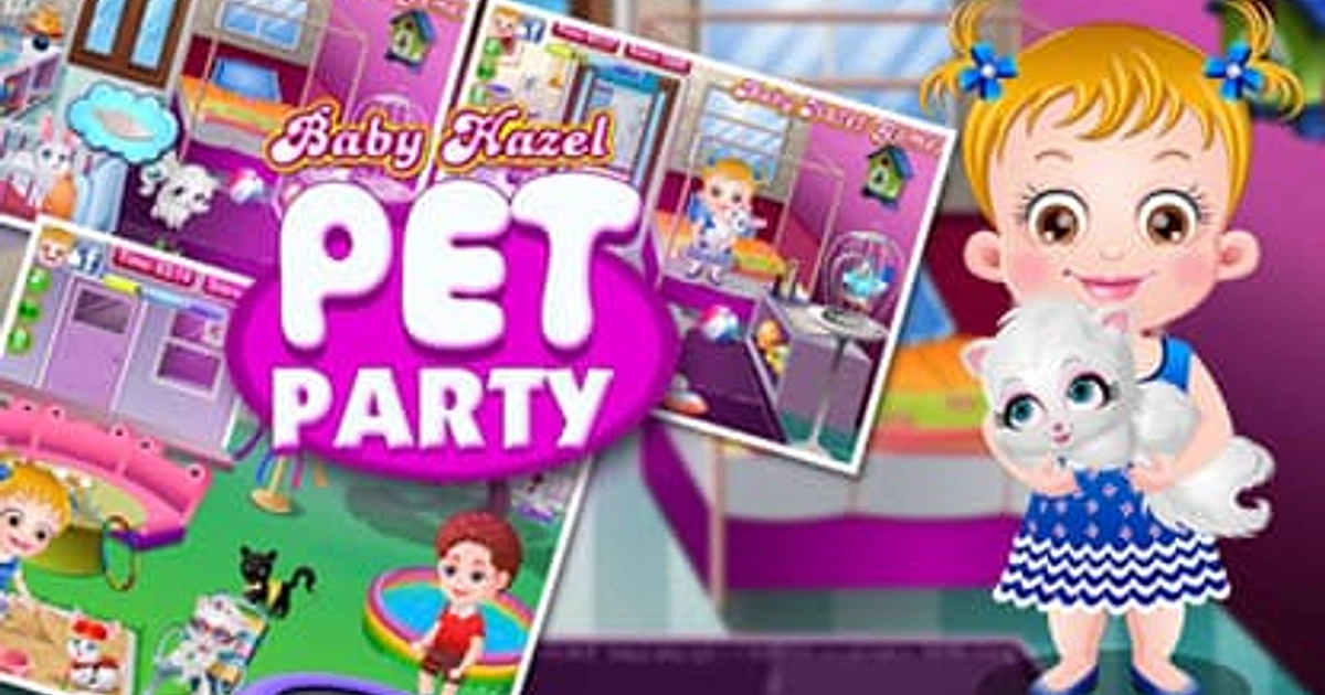 Baby Hazel Pet Party - Online Game - Play for Free | Keygames.com