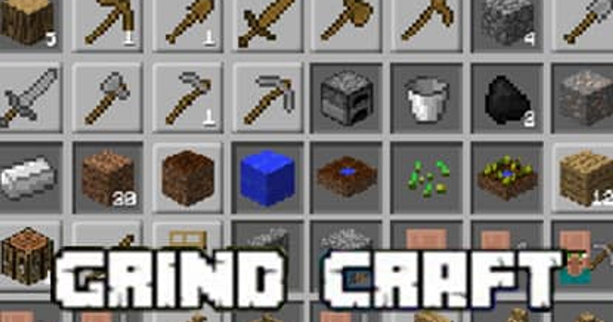 Play GrindCraft Crazy Games  Grindcraft Online - Grindcraft - Medium