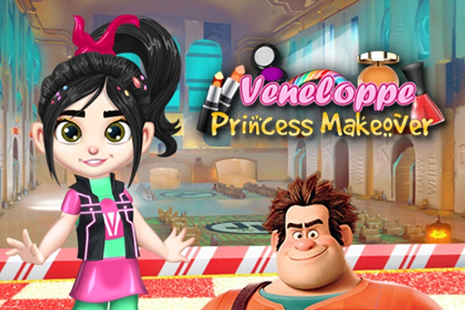 Vanellope Transformação de Princesa - Jogo Gratuito Online