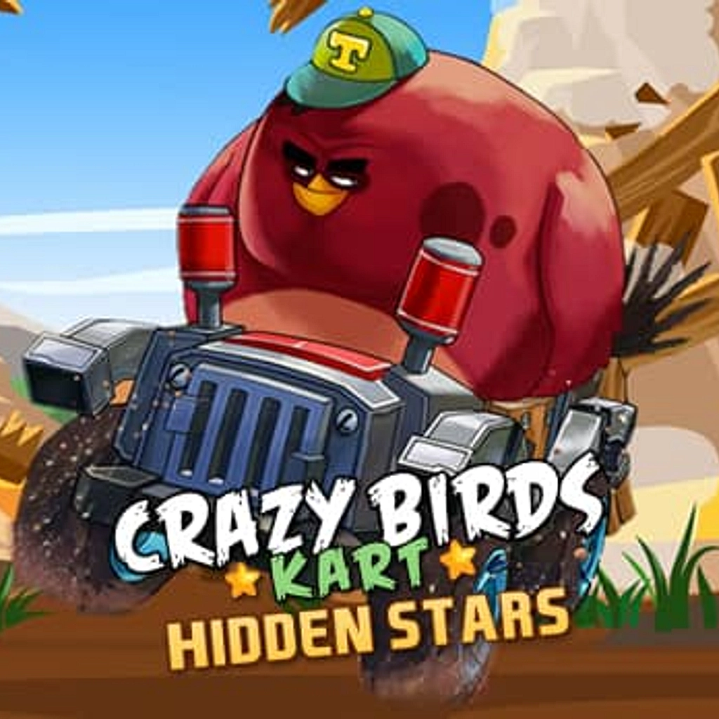 Crazy Birds Kart Hidden Stars - Online Game - Play for Free | Keygames.com