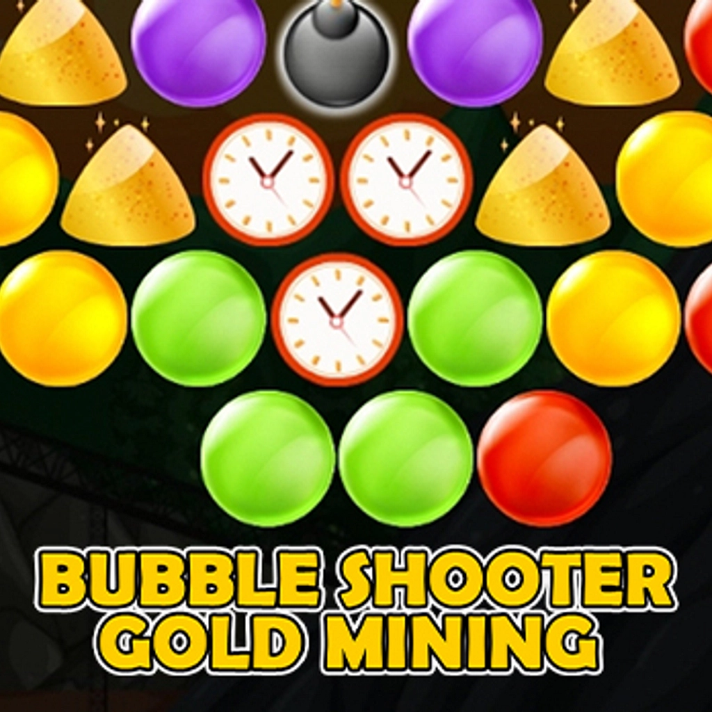 Bubble Shooter Gold Mining - Online Game