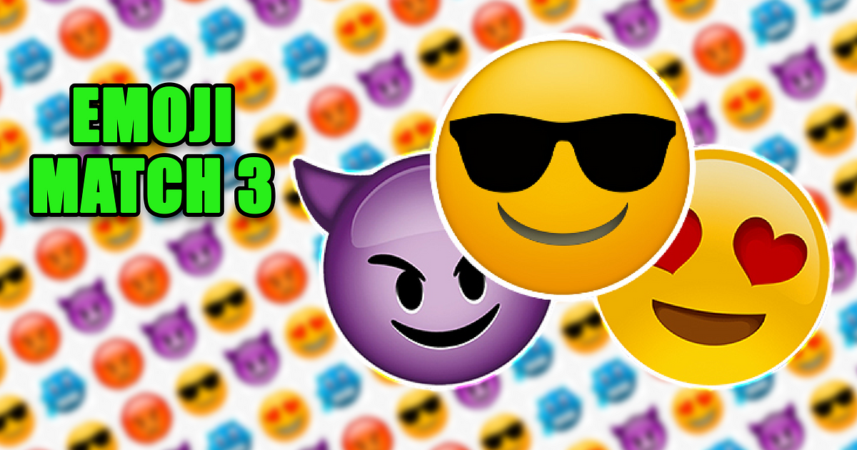 Emoji Match 3 - Online Game - Play for Free | Keygames.com