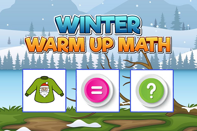 Winter Warm Up Math