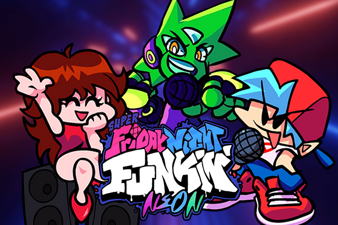 Friday Night Funkin vs Neon - Online Game - Play for Free