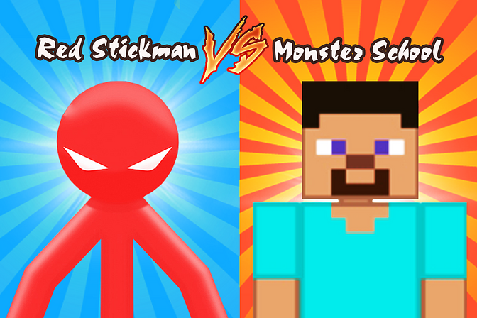 Stickman vs Minecraft Stickman ~ TNT TRAP for Red Stickman 