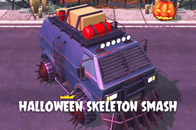 Halloween Skeleton Smash