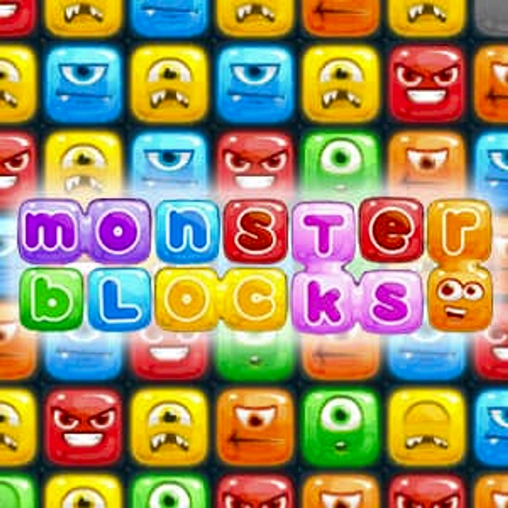 Crazy Monster Blocks 🕹️ Play Now on GamePix